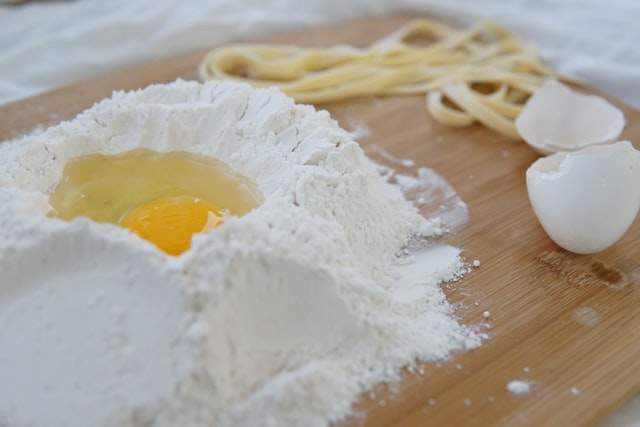 Fresh egg pasta dough base recipe